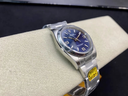 Oyster Perpetual 36 116000 KRF 1:1 Best Edition Blue Dial on SS Bracelet VR3130