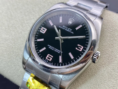 Oyster Perpetual 36 116000 KRF 1:1 Best Edition Black/Pink Dial on SS Bracelet VR3130
