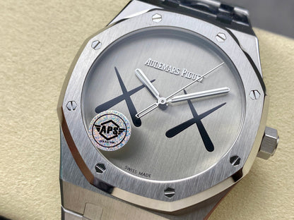 Royal Oak KAWS SS APSF 1:1 Best Edition XX Dial on SS Bracelet SA4302 Super Clone