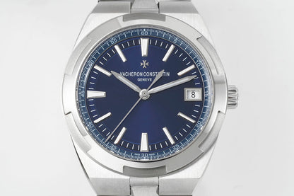 Overseas 4500V SS ZF 1:1 Best Edition Blue Dial On SS Bracelet Asian Super Clone 5100 V2
