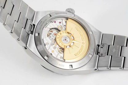 Overseas 4500V SS ZF 1:1 Best Edition Silver Dial On SS Bracelet Asian Super Clone 5100 V2