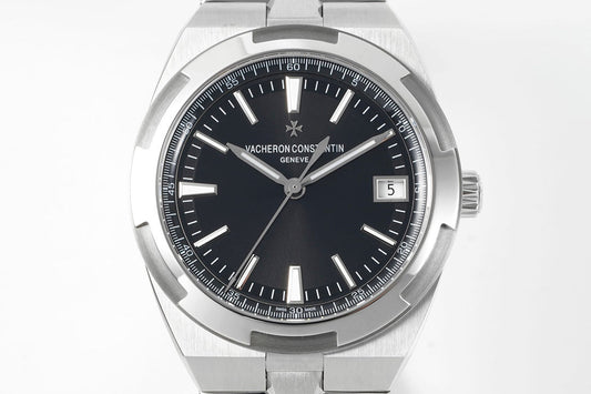 Overseas 4500V SS ZF 1:1 Best Edition Black Dial On SS Bracelet Asian Super Clone 5100 V2