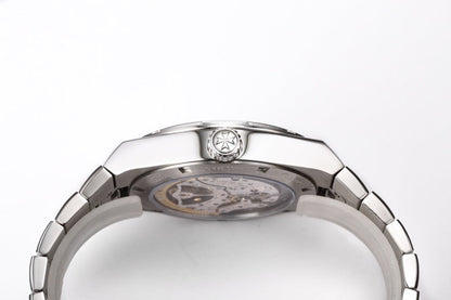 Overseas Tourbillon SS BBS Best Edition Blue Dial on SS Bracelet