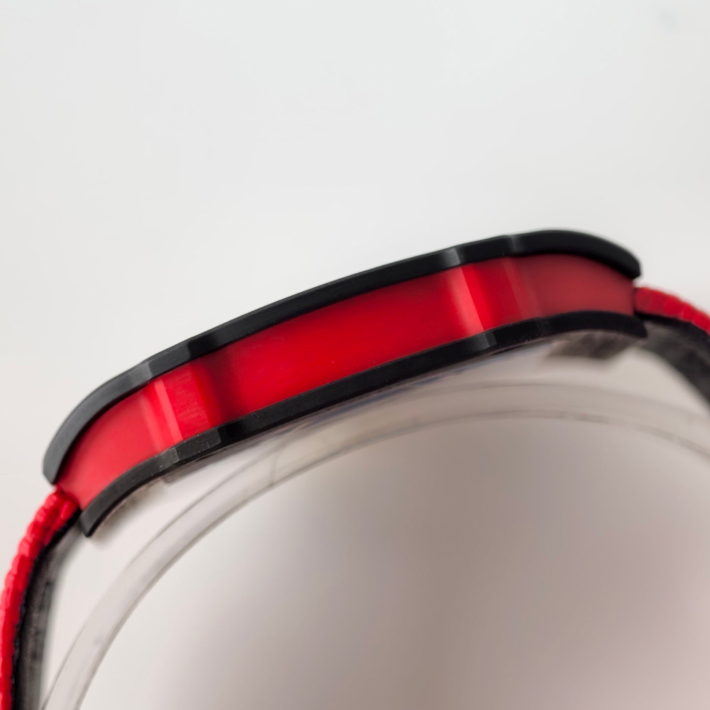 Umi Maker's RM67-02 Black NTPT Alexander Black/Red/Yellow Skeleton Dial on Nylon strap CRMA7 Clone V2