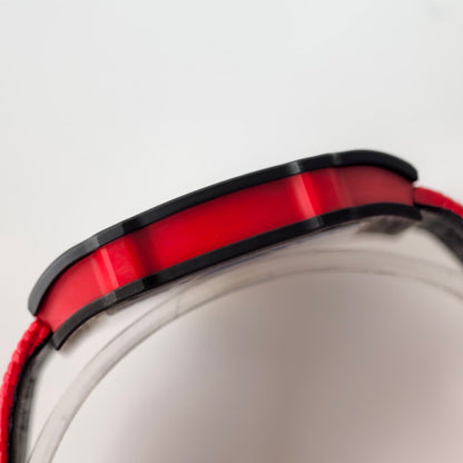 Umi Maker's RM67-02 Black NTPT Alexander Black/Red/Yellow Skeleton Dial on Nylon strap CRMA7 Clone V2