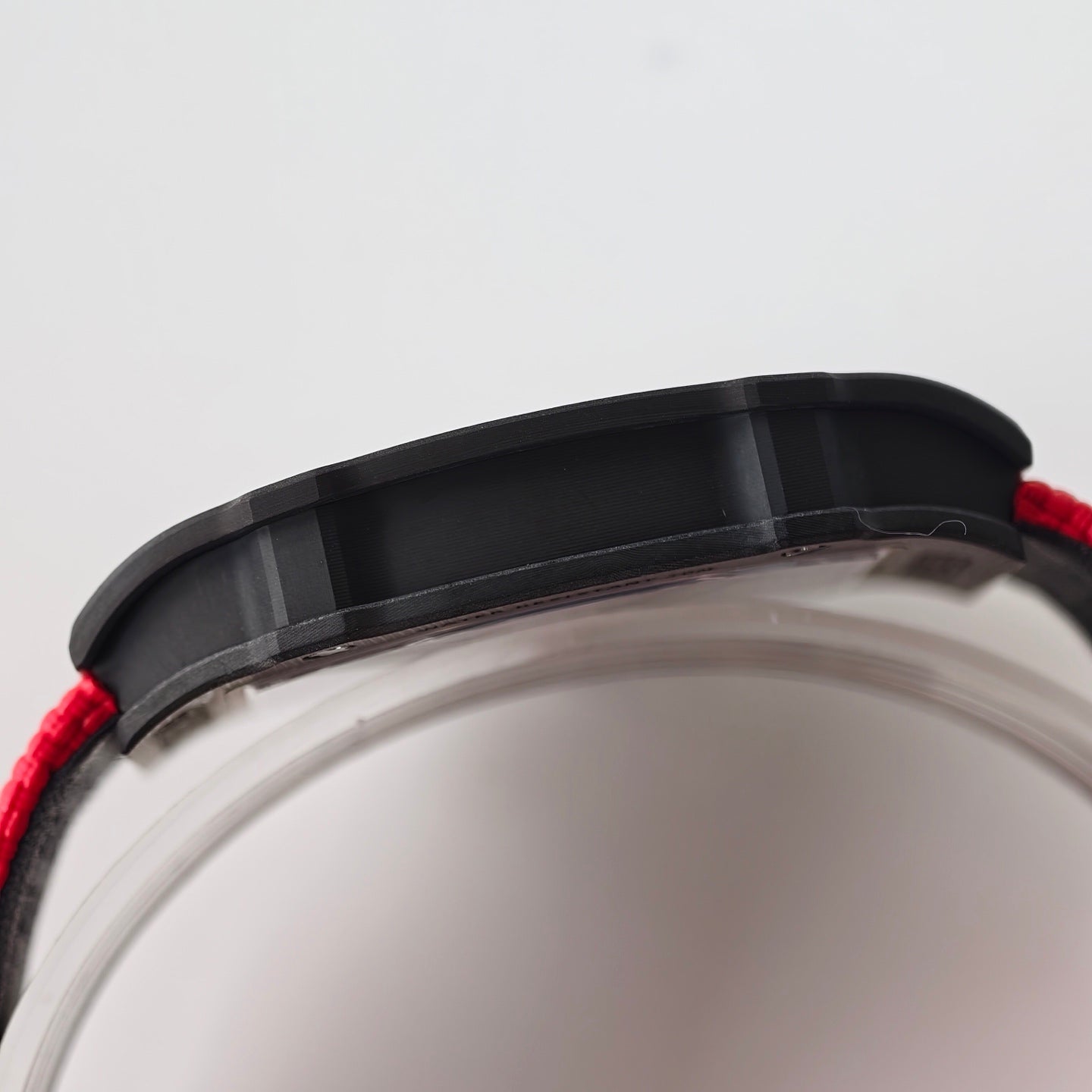 Umi Maker's RM67-02 Black NTPT Black Skeleton Dial on Nylon strap CRMA7 Clone V2