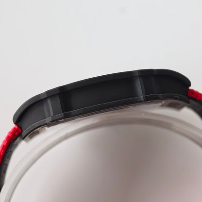 Umi Maker's RM67-02 Black NTPT Black Skeleton Dial on Nylon strap CRMA7 Clone V2