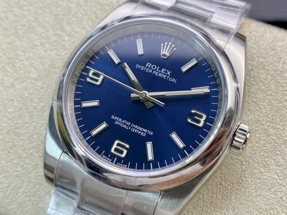 Oyster Perpetual 36 116000 KRF 1:1 Best Edition Blue Dial on SS Bracelet VR3130