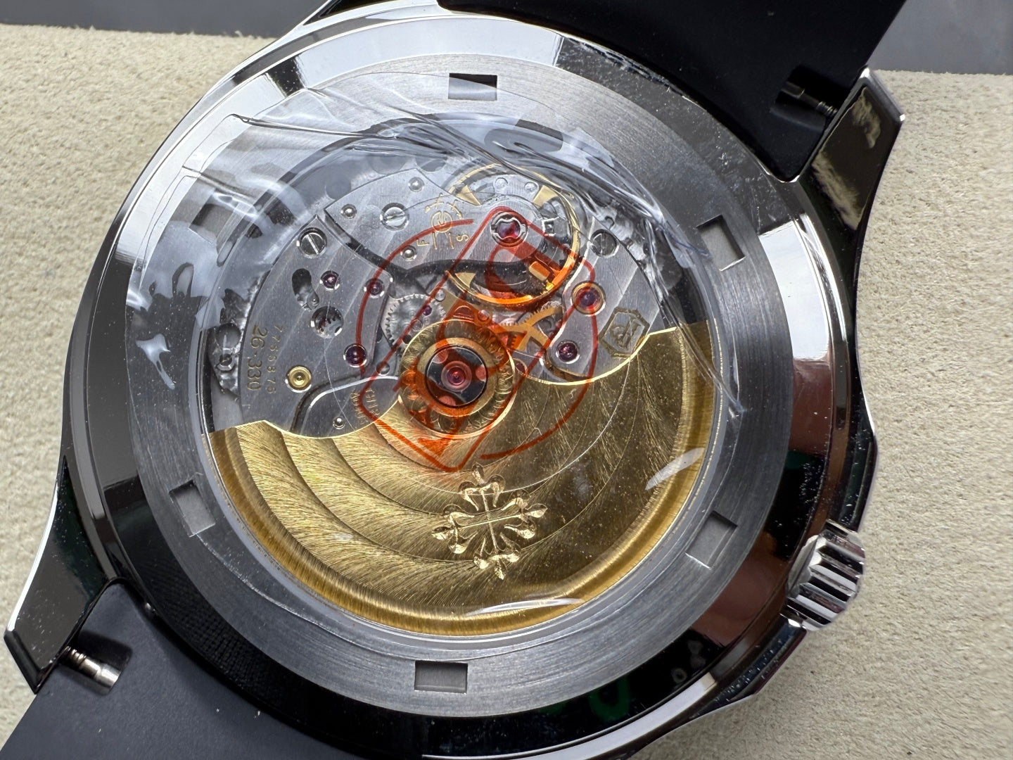 Aquanaut 5167 SS DDF 1:1 Best Edition Gray Dial On Black Strap Super Clone DD330