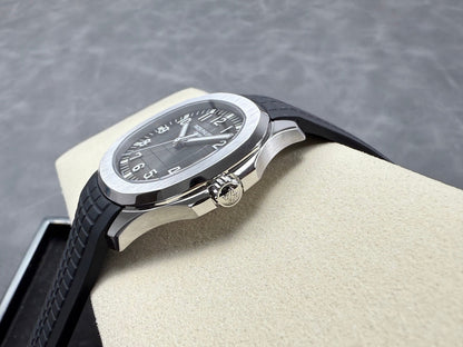 Aquanaut 5167 SS DDF 1:1 Best Edition Gray Dial On Black Strap Super Clone DD330