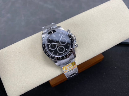 Daytona 126500 ARF 1:1 Best Edition Black Dial on SS Bracelet Strap DD4131