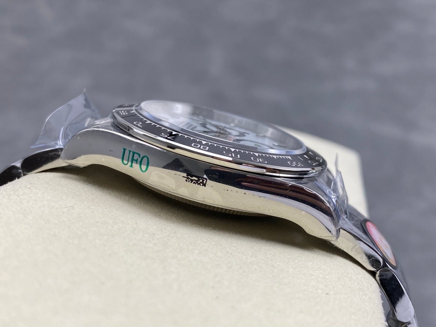 Daytona 126500 UFO 1:1 Best Edition 904L Steel White Dial on SS Braclet UF4131 (Free Sprung)