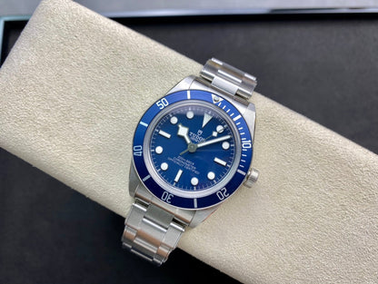 Black Bay Fifty Eight 39mm SS ZF 1:1 Best Edition Blue Dial on SS Bracelet A2824 V5