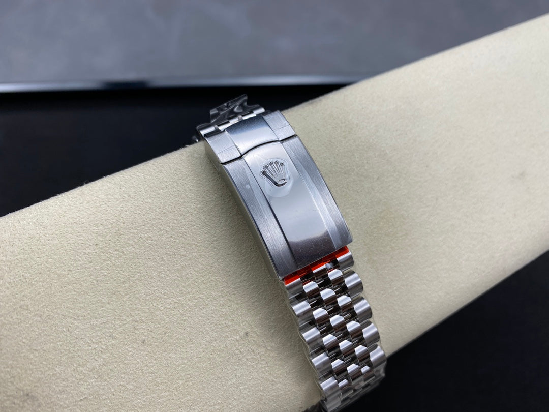 DateJust 41 126334 Clean 1:1 Best Edition 904L Steel Black/Moissanite Dial on Jubilee Bracelet DD3235